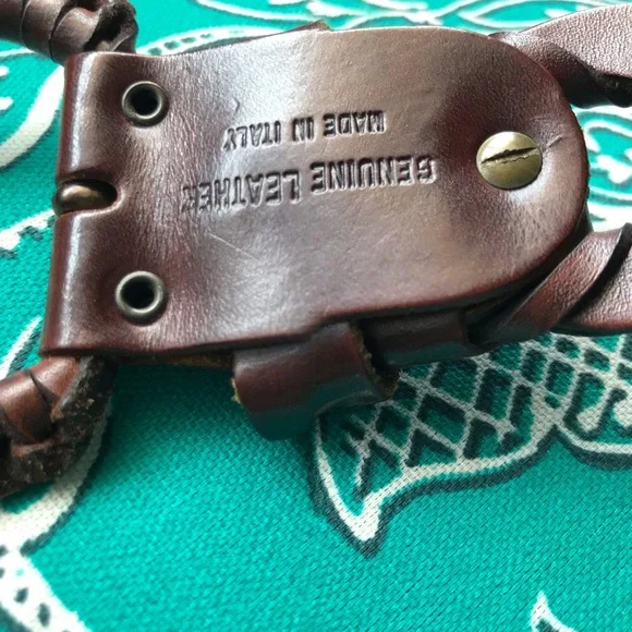 Lether belt, new size 8 brown red, very nice 🌷 - Picture 5 of 7